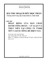 TIỂU LUẬN TRUNG cấp CHÍNH TRỊ   THỰC HIỆN CHỨC NĂNG đại DIỆN, bảo vệ lợi ÍCH CHÍNH ĐÁNG và hợp PHÁP của NHÂN dân của mặt TRẬN tổ QUỐC VIỆT NAM   lý LUẬN và THỰC TIỄN