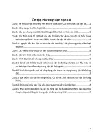 Ộn Tập Phương Tiện Vận Tải trường ĐH GTVT TP.HCM UTH