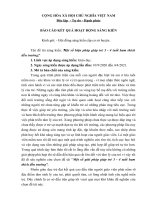 Một số biện pháp giúp trẻ 3  4 tuổi ham thích đến trường