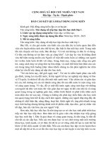 Xây dựng nề nếp học tập cho học sinh lớp 1