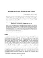 Thực trạng thu hút FDI tại Hải Phòng giai đoạn 2016-2020