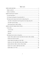 Đồ án môn học Lập giá UTC