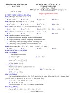 Đề thi giữa học kỳ 1 Toán 8 sở GD&ĐT Bắc Ninh năm 2021-2022