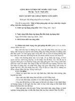 Một số biện pháp giúp cho học sinh lớp 4 luyện tiếng Anh theo hướng giao tiếp