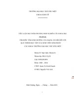 Tìm hiểu tầm ảnh hưởng của MXH đối với quá trình học tập của sinh viên năm nhất trường đại học thủ dầu một