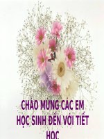 Giáo án điện tử bài về thăm mẹ (ngữ văn 6) 
