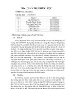 Chiến lược kinh doanh hiện tại của công ty nestlé phản ứng tốt với yếu tố ảnh hưởng của môi trường bên ngoài 