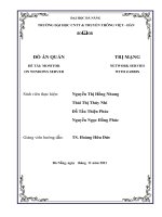 tìm hiểu về hệ thống giam sát mạng và phát triển ứng dụng sử dụng phần mềm nguồn mở zabbix 