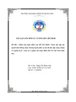 Phân tích luận điểm của Hồ Chí Minh “Nước độc lập mà người dân không được hưởng hạnh phúc tự do thì độc lập cũng chẳng có nghĩa lý gì”. Làm rõ ý nghĩa của luận điểm đối với Việt Nam hiện nay