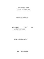 Bài toán hit đối với đại số đa thức tại một số bậc 