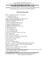 Thuyết minh bptc trường cao đẳng kinh tế