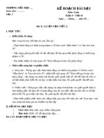 Giáo án môn Toán lớp 2 sách Cánh diều: Tuần 4