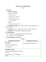 GIÁO ÁN TOÁN LỚP 2 CHÂN TRỜI SÁNG TẠO CV 2345