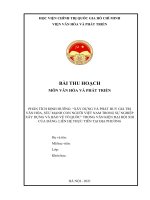 XÂY DỰNG và PHÁT HUY GIÁ TRỊ văn hóa, sức MẠNH CON NGƯỜI VIỆT NAM TRONG sự NGHIỆP xây DỰNG và bảo vệ tổ QUỐC