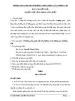 Phương pháp giải một số phương trình lượng giác thường gặp