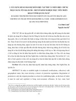 Xây dựng hồ sơ bảo hộ nhãn hiệu tập thể và nhãn hiệu chứng nhận mang tên địa danh - Một số kinh nghiệm thực tiễn triển khai ở tỉnh Quảng Ngãi