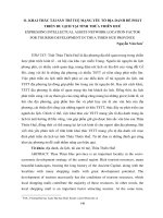 Khai thác tài sản trí tuệ mạng yếu tố địa danh để phát triển du lịch tại tỉnh Thừa Thiên Huế