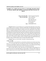 Nghiên cứu thiết kế mạch xử lý tín hiệu bộ đếm trục sử dụng trong hệ thống cảnh báo đường ngang tự động