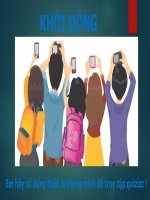 Bài 23- Tổ chức cơ thể đa bào