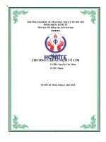 Báo cáo Môn học: Hệ thống sản xuất tích hợp chương i khái niệm về CIM