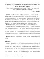 Quảng bá tài sản trí tuệ địa phương ra nước ngoài nhằm đầu tư, xúc tiến du lịch Việt Nam