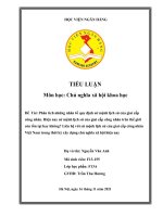 Phân tích những nhân tố quy định sứ mệnh lịch sử của giai cấp công nhân. Hiện nay sứ mệnh lịch sử của giai cấp công nhân trên thế giới còn tồn tại hay không? Liên hệ với sứ mệnh lịch sử của giai cấp công nhân Việt Nam trong thời kỳ xây dựng chủ nghĩa xã h