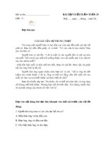 Phiếu bài tập cuối tuần môn Tiếng Việt lớp 2 sách Cánh diều: Tuần 33