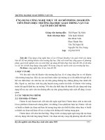 Ứng dụng công nghệ thực tế ảo mô phỏng 3D khuôn viên phân hiệu trường Đại học Giao thông vận tải tại TP.Hồ Chí Minh