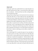 KHÓA LUẬN TỐT NGHIỆP:Nghiên cứu một số bài tập chuyên môn nhằm phát triển kỹ thuật đá bóng bằng mu trong cho sv chuyên sâu bóng đá khoá 33, Trường Đại Học TDTT TP Hồ Chí Minh