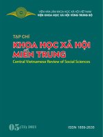 Quan hệ giữa việc xây dựng hình tượng người nghệ sĩ trong tác phẩm văn học và ý thức nghề nghiệp của nhà văn