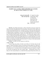 Nghiên cứu và phát triển mô hình xe tự hành sử dụng công nghệ xử lý ảnh