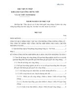 Thực tập tại các tổ chức hành nghề công chứng về nhóm việc công chứng hợp đồng mua bán, tặng cho, cho thuê, trao đổi, mượn vay tài sản