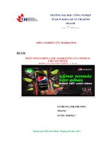 Pepsi vị chanh không Calo