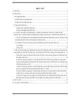 Bài thu hoạch môn KHOA HỌC LÃNH ĐẠO