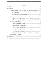 Bài thu hoạch môn Kinh tế phát triển