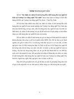 Xác định nhân tố ảnh hưởng đến chất lượng đào tạo nghề kế toán tại trường cao đăng nghề tây ninh