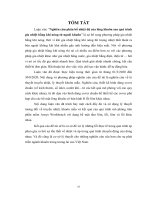 Nghiên cứu phân bố nhiệt độ của lõng khuôn sau quá trình gia nhiệt bằng khí nóng từ ngoài khuôn