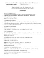 Đề KTĐK HĐTN6 GIUA KI I 2021-2022