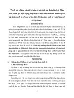 Lý luận về mô hình tập đoàn kinh tế. Phân tích, đánh giá thực trạng pháp luật và thực tiễn thi hành pháp luật về tập đoàn kinh tế trên cơ sở tìm hiểu 01 tập đoàn kinh tế cụ thể thực tế ở Việt Namô hình tập đoàn kinh tế