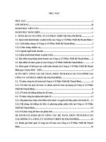 Báo cáo thực tập Kế toán tại CÔNG TY CỔ PHẦN THIẾT BỊ THANH BÌNH