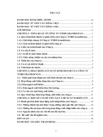 Báo cáo thực tập Khoa Kinh tế và kinh doanh Quốc tế tại Công ty TNHH GRANDOCEAN