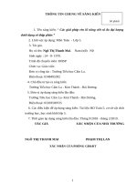 SÁNG KIẾN KINH NGHIỆM: “ Các giải pháp rèn kĩ năng viết số đo đại lượng dưới dạng số thập phân ”