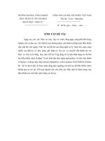 Đồ án ứng dụng xử lý ảnh nhận dạng cử chỉ bàn tay điều khiển robot di động 