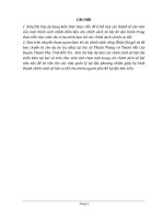 Tiểu luận cuối kì môn chính sách xã hội 