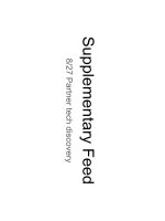 Supplementary feed   partner tech discovery