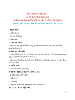 Giáo án ôn tập cuối kì 1, ngữ văn 6 sách kết nối tri thức với cuộc sống 