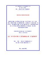 Hoàn thiện công tác quản lý nguồn vốn hỗ trợ phát triển chính thức (oda) tại ban quản lý dự án phát triển các đô thị dọc hành lang tiểu vùng sông mêkông tỉnh quảng trị (ban qlda gms)  