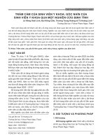 Trầm cảm của sinh viên y khoa: Góc nhìn của sinh viên y khoa qua một nghiên cứu định tính