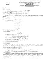 Dai so 9 De thi chon HSG