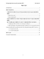 Tiểu luận quan điểm của c mác về quan hệ sản xuất và quan hệ phân phối   ý nghĩa 